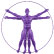 vitruvian man icon